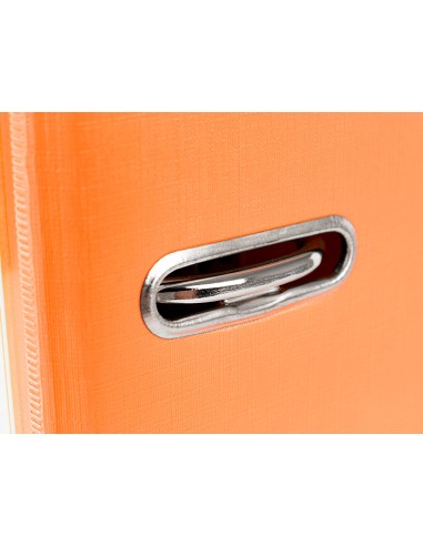 Archivador de palanca liderpapel a4 documenta forrado pvc con rado lomo 52mmnaranja compresor metalico