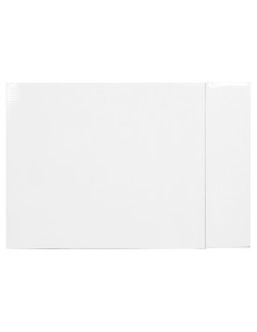 Caja archivador liderpapel de palanca carton folio documenta lomo 75mm color blanca