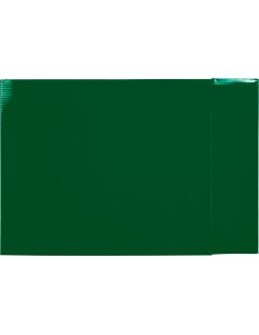 Caja archivador liderpapel de palanca carton folio documenta lomo 75mm color verde