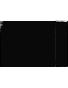 Caja archivador liderpapel de palanca carton folio documenta lomo 75mm color negro
