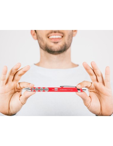 Portaminas liderpapel diamond 05 mm con goma y sujecion soft colores surtidos