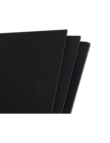 Carton pluma liderpapel negro doble cara din a3 espesor 5 mm