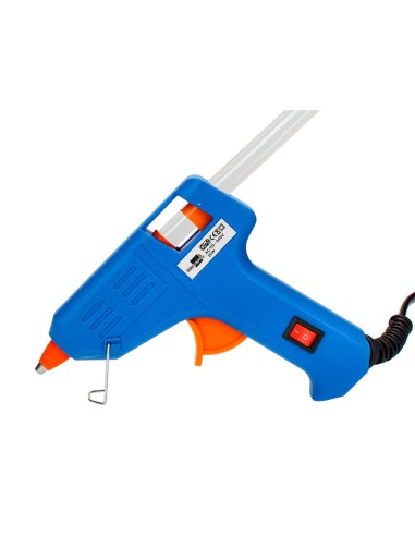 Barra termofusible liderpapel de 7 mm de diametro x 100 mm de alto blister de 12 unidades