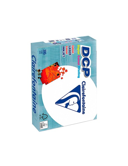 Papel fotocopiadora clairefontaine din a3 300 gramos paquete de 125 hojas