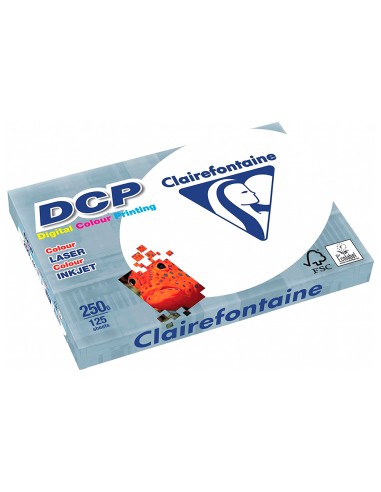 Papel fotocopiadora clairefontaine din a3 250 gramos paquete de 125 hojas