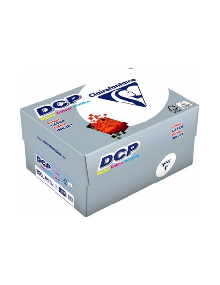 Papel fotocopiadora clairefontaine din a3 250 gramos paquete de 125 hojas
