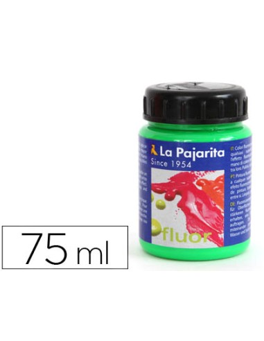 Pintura acrilica la pajarita f 06 verde cesped 75ml