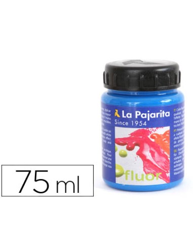 Pintura acrilica la pajarita f 05 azul luminoso 75ml