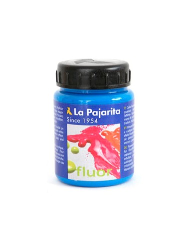 Pintura acrilica la pajarita f 05 azul luminoso 75ml