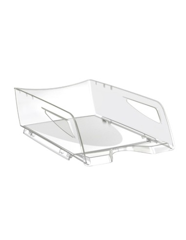 Bandeja sobremesa cep maxi de gran capacidad 386x270x115 mm plastico transparente