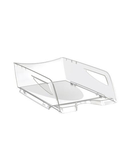 Bandeja sobremesa cep maxi de gran capacidad 386x270x115 mm plastico transparente