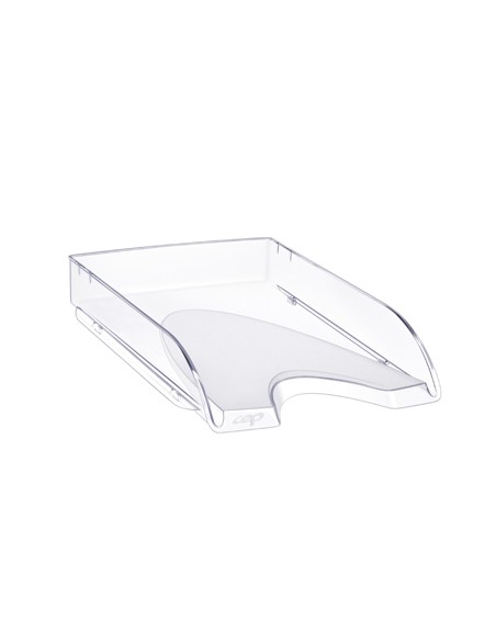 Bandeja sobremesa cep plastico transparente 348x257x66 mm