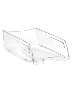 Bandeja sobremesa cep plastico transparente 348x257x66 mm