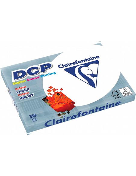 Papel fotocopiadora clairefontaine din a3 350 gr paquete de 125 hojas