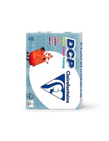 Papel fotocopiadora clairefontaine din a3 120 gramos paquete de 250 hojas
