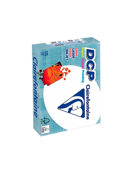 Papel fotocopiadora clairefontaine din a3 120 gramos paquete de 250 hojas