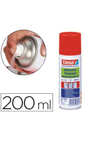 Limpiador de pegamento tesa en spray bote de 200 ml