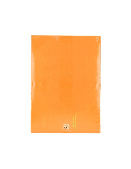 Papel color q connect din a4 80gr naranja neon paquete de 500 hojas