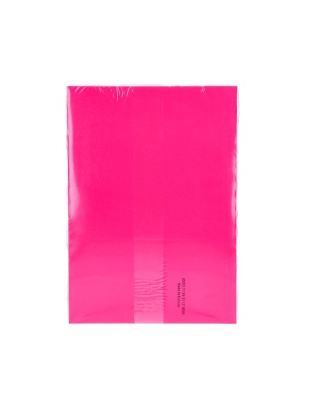 Papel color q connect din a4 80gr rosa intenso paquete de 500 hojas