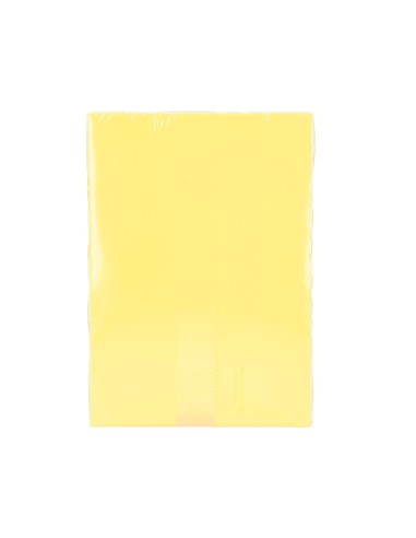 Papel color q connect din a4 80gr amarillo paquete de 500 hojas