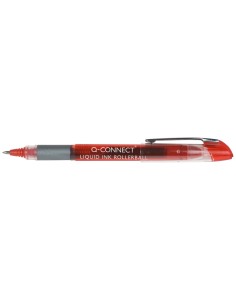 Rotulador q connect roller ball rojo 05 mm