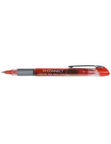 Rotulador q connect roller ball rojo 05 mm