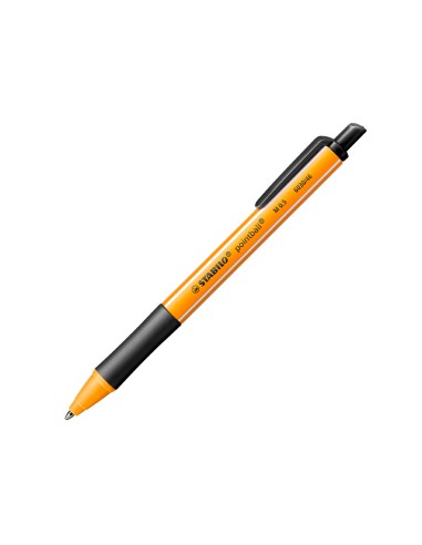 Boligrafo stabilo pointball 05 mm negro
