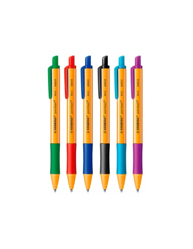 Boligrafo stabilo pointball 05 mm azul