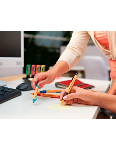 Boligrafo stabilo pointball 05 mm azul