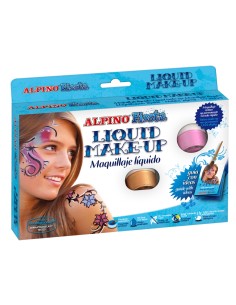 Maquillaje liquido set de 8 colores surtidos mas pincel