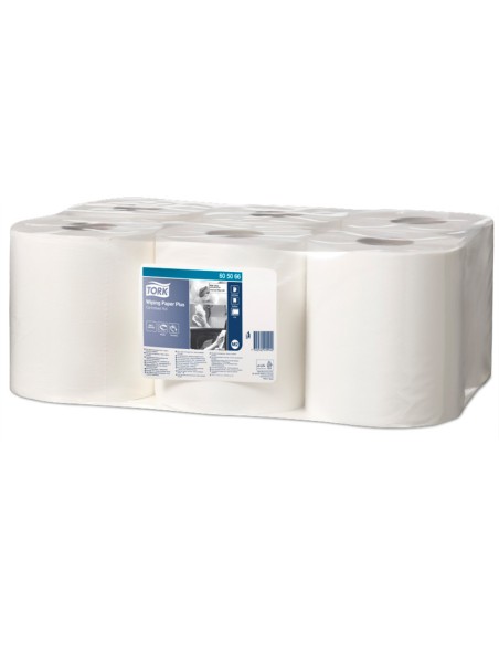 Papel secamanos central 2 capas para dispensador m2 rollo de 1502 mt Papel secamanos central 2 capas para dispensador m2 rollo de 1502 mt