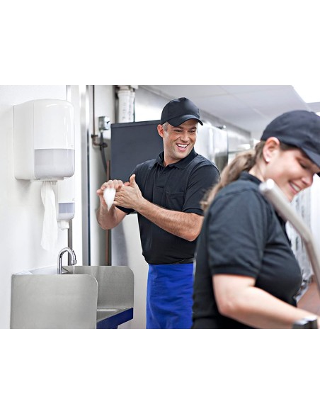 Papel secamanos central 2 capas para dispensador m2 rollo de 1502 mt Papel secamanos central 2 capas para dispensador m2 rollo de 1502 mt