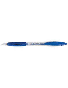 Boligrafo bic atlantis azul retractil tinta aceite punta de 1 mm