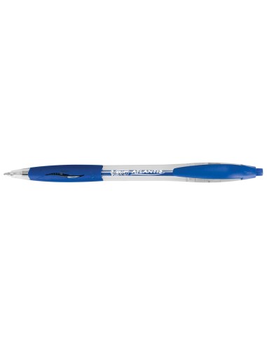 Boligrafo bic atlantis azul retractil tinta aceite punta de 1 mm