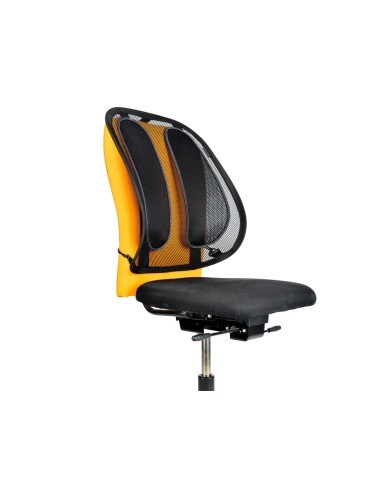 Respaldo ergonomico fellowes mesh office suites con apoyo lumbar completo sistema tensor ajustable