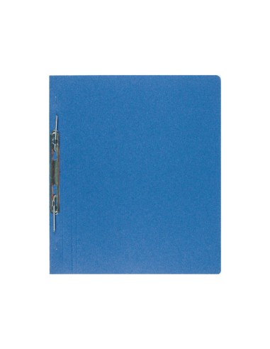 Carpeta gusanillo liderpapel folio carton azul