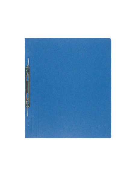 Carpeta gusanillo liderpapel folio carton azul