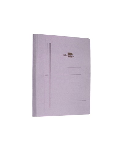 Carpeta gusanillo liderpapel folio carton azul