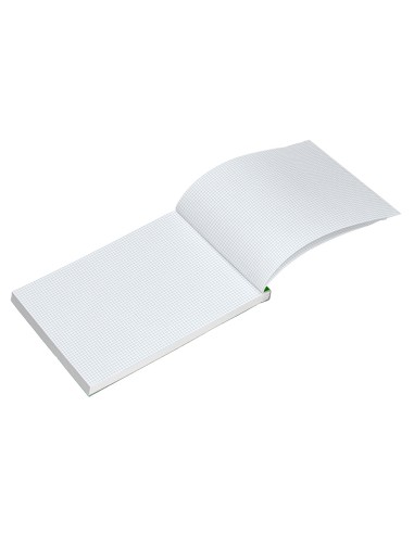 Bloc notas liderpapel cuadro 4 mm a4 80 hojas 60 g m2 perforado sin tapa