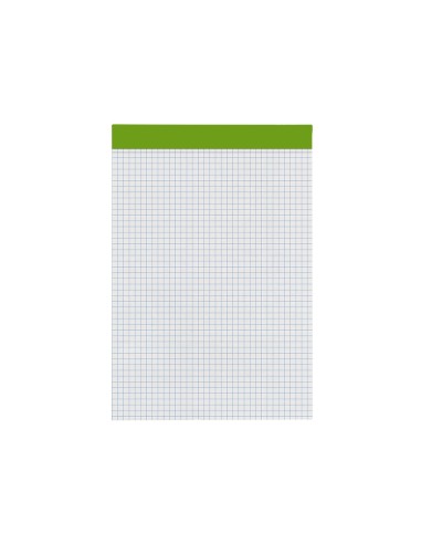 Bloc notas liderpapel cuadro 4 mm a5 80 hojas 60 g m2 perforado sin tapa