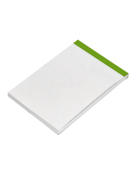 Bloc notas liderpapel liso a6 80 hojas 60 g m2 perforado sin tapa