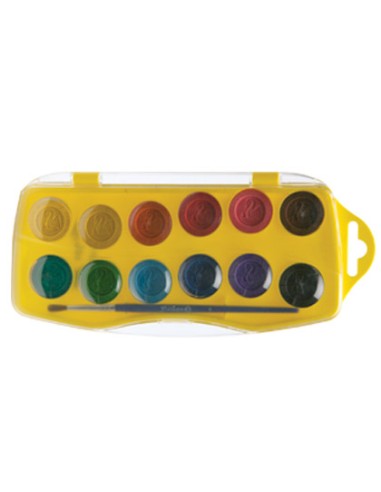 Acuarela pelikan junior 12 colores estuche de plastico