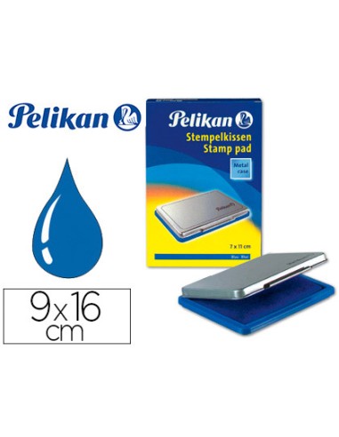Tampon pelikan nº1 azul 90x160 mm