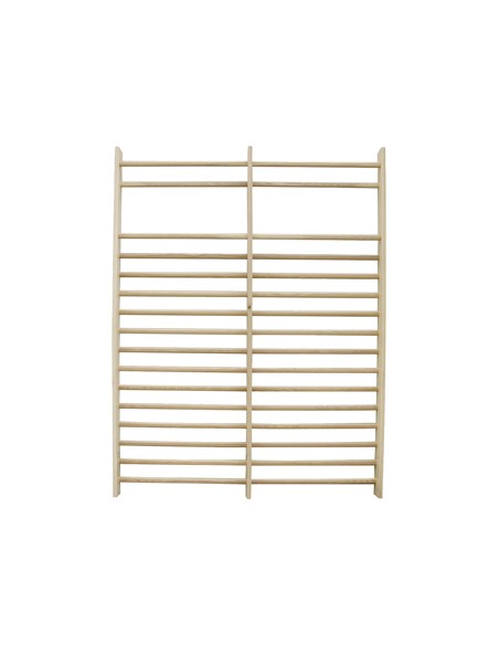 Espaldera amaya doble en madera de haya con 16 peldanos 26mx2 m