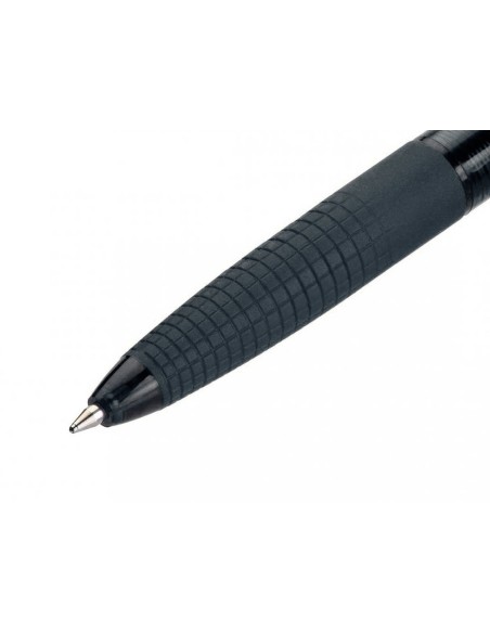 Boligrafo pilot super grip g negro retractil sujecion de caucho tinta base de aceite