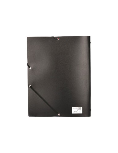 Carpeta liderpapel clasificadora polipropileno din a4 negra portafirmas 12 departamentos