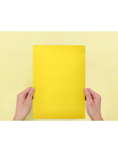 Subcarpeta liderpapel folio amarillo intenso 180g m2