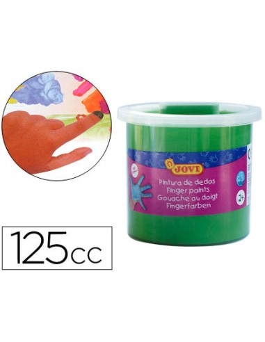 Pintura a dedos jovi 125 cc verde