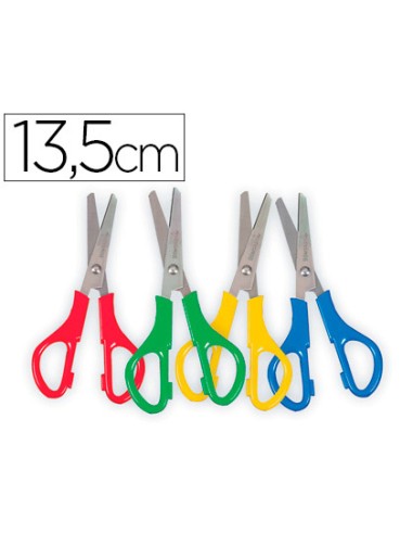 Tijera escolar liderpapel para zurdos 135 cm unidad