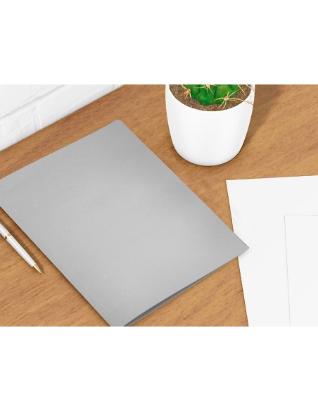 Subcarpeta liderpapel a4 gris 180g m2